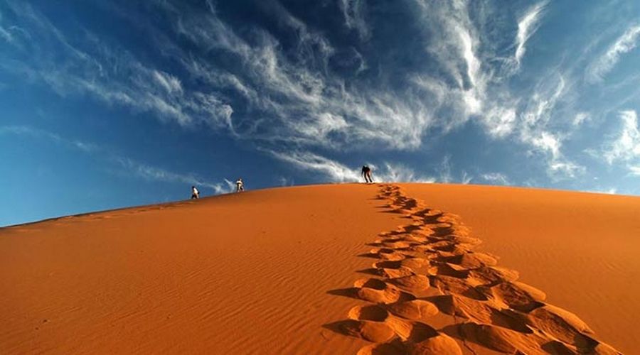Dans le Desert Marocain