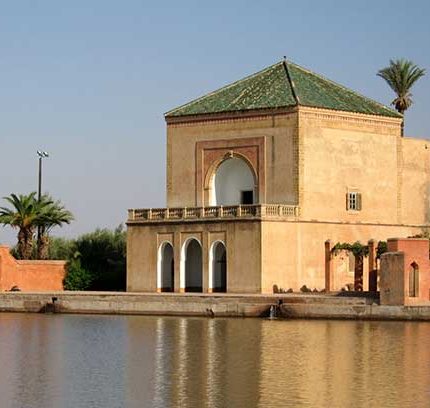 bassin de ménara à Marrakkech