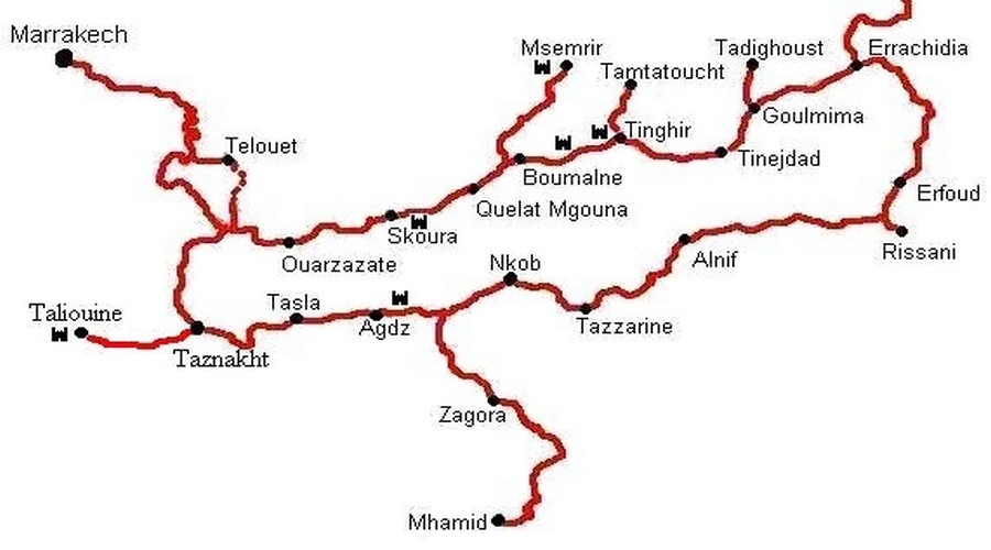 Idées Itinéraire Maroc