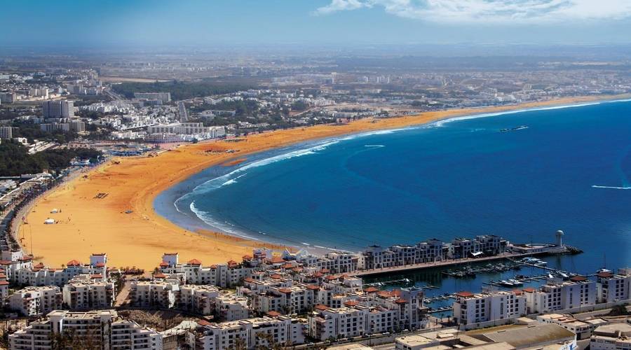 Ville d'Agadir Maroc