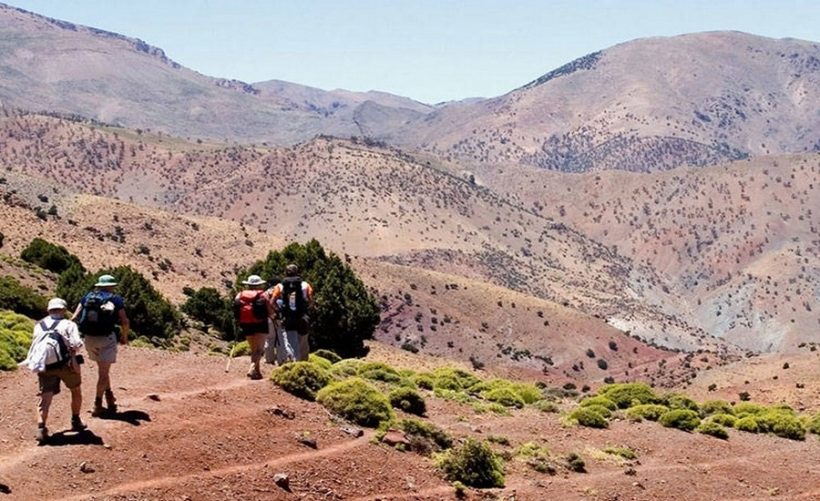 trek en montagne de mgoun