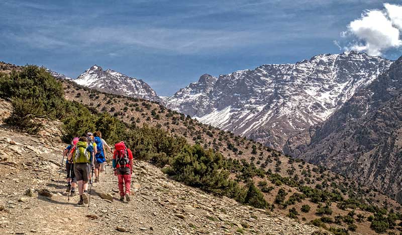 Ascension du mont Toubkal