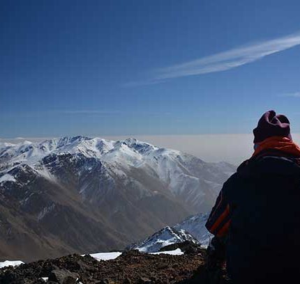 mont toubkal, le sommet