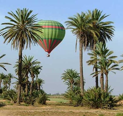 montgolfière à Marrakech