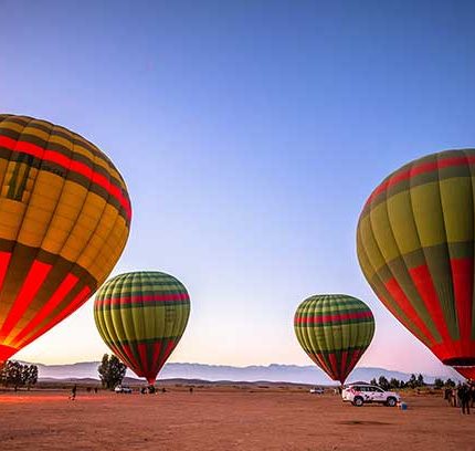 montgolfière à Marrakech