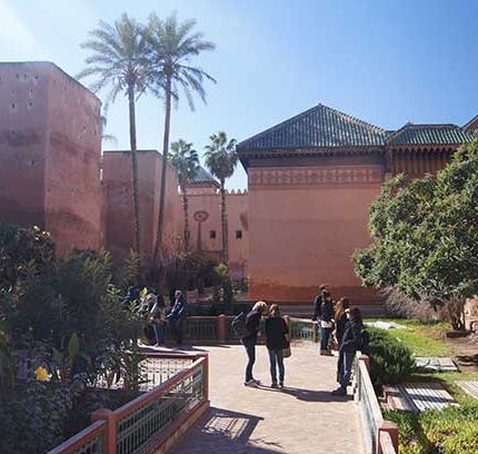 monuments de marrakech : tombeaux saadiens
