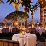 terrasse de restaurant au Maroc