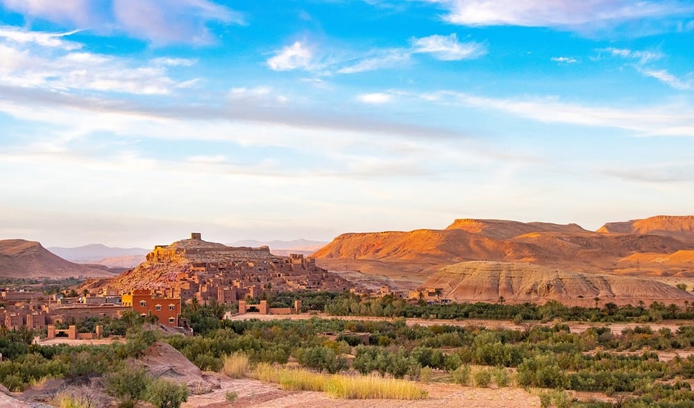 Kasbah au Sud marocain