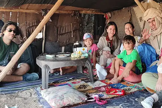 voyage au maroc en famille partage